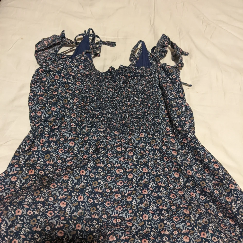 Floral Dress Tiered Midi Cotton Ruffle - Picture 5 of 5